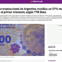El mercado transaccional de Argentina moviliza un 57% menos de capital en el primer trimestre, segn TTR Data